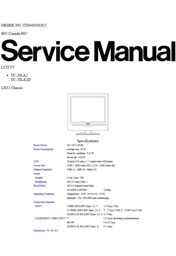 LH32_TC-20LA2, TC-20LA2D